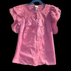 🦋2/$28 A new day ruffle blouse